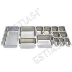 Stainless Steel Gastronorm Containers (GN)