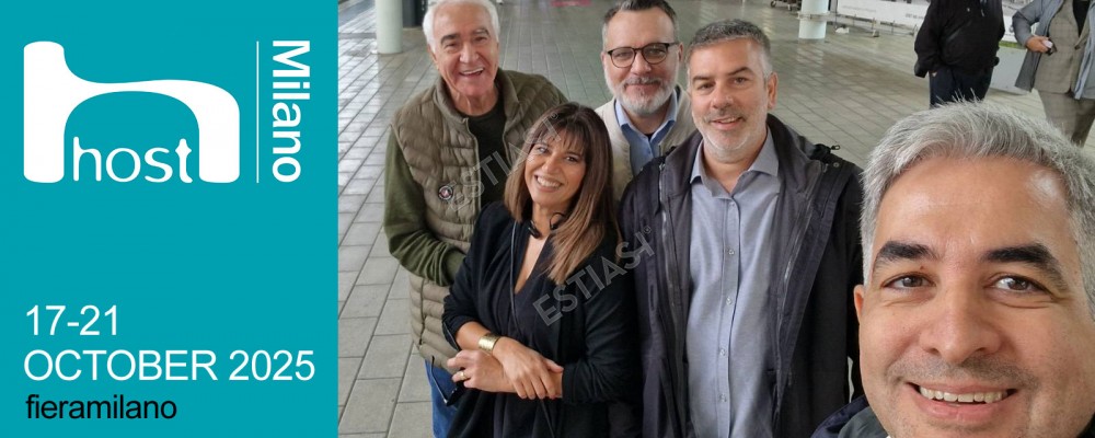 Η ESTIASI στην διεθνή έκθεση HOST 2025 στο Μιλάνο!