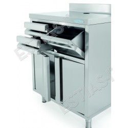 INFRICO coffee station 100cm with right shelvings