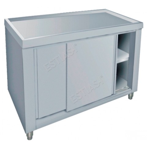 Cabinet 120cm with sloping worktop