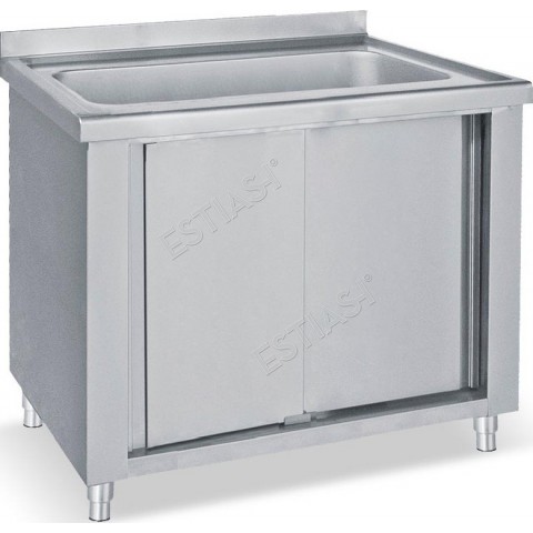 * COPY OF * COPY OF Sink unit closed 120cm with 2 compartments