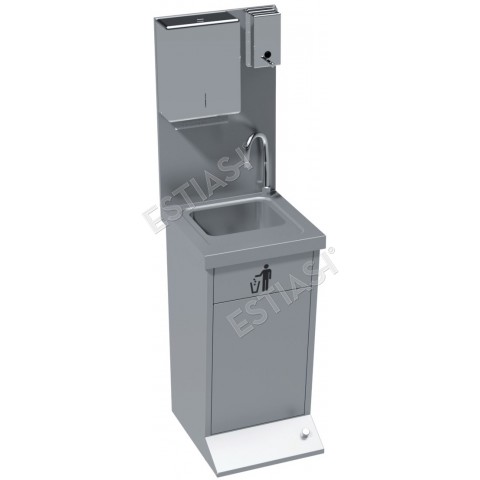 Sink unit with pedestal base LPDX 45