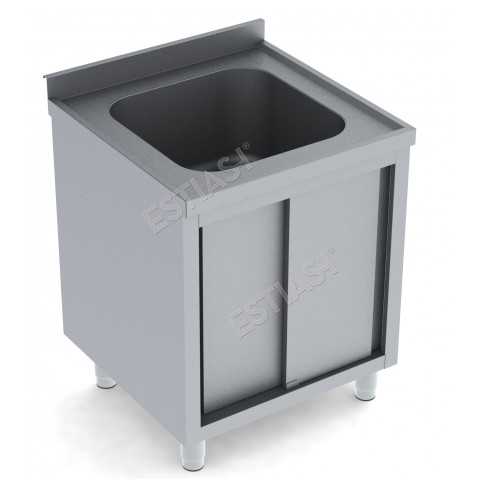 Sink unit 70cm closed with 1 basin