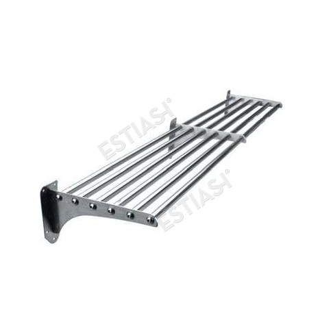 Inox shelf 120x25cm