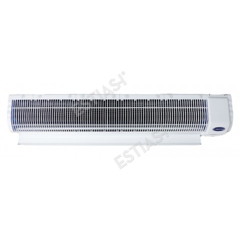 Heated air curtain 100cm