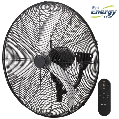 Wall mounted fan 65cm with remote control
