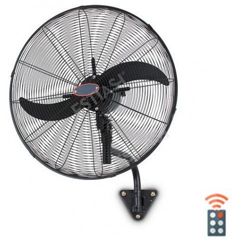 Wall mounted fan 76cm with remote control