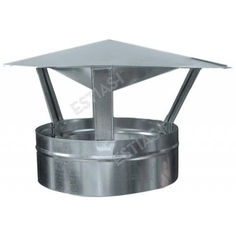 Ductwork rain cap