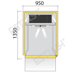 Blast chiller - shock freezer για 300GN 1/1 EVERLASTING 