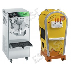 Ice cream machines for yogurt and soft ice cream
