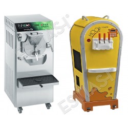 Ice cream machines for yogurt and soft ice cream