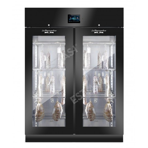 Dry aging refrigerator for salami EVERLASTING ALL 1500 BLACK S