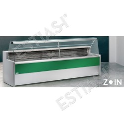 Commercial refrigerated display for deli meats-cheese 100cm without compressor ZOIN