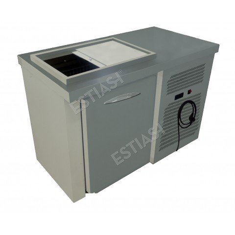 Commercial feta cheese refrigerator 155cm