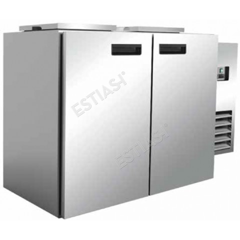 Waste cooler with 2 bins 177cm