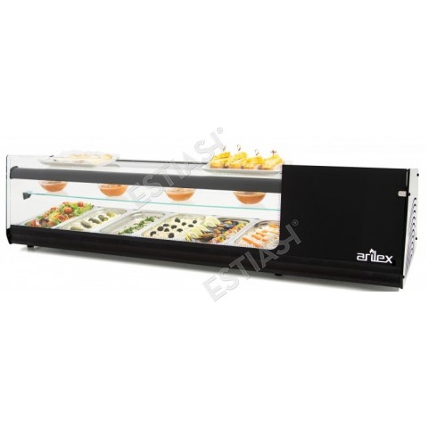 Refrigerated display case 3 levels 6 GN 1/3 ARILEX