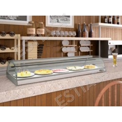 Table top display case 116cm VEB 6 INFRICO