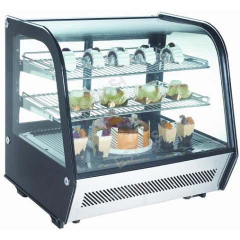 Refrigerated inox display case 70cm