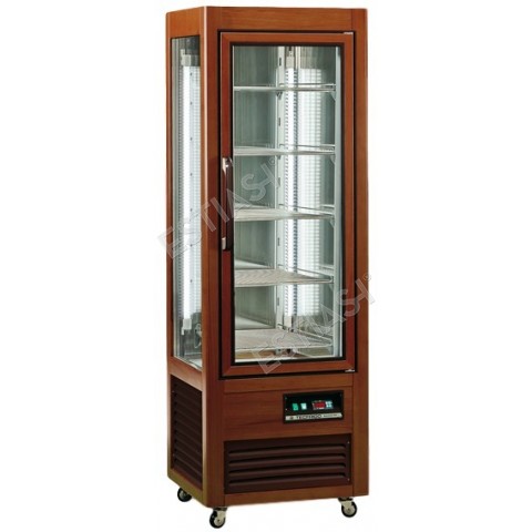 Wooden refrigerated pastry display SALOON 350 TECFRIGO