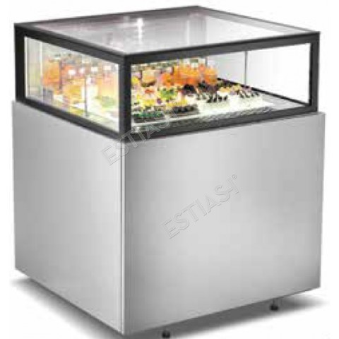 Refrigerated display case 120cm