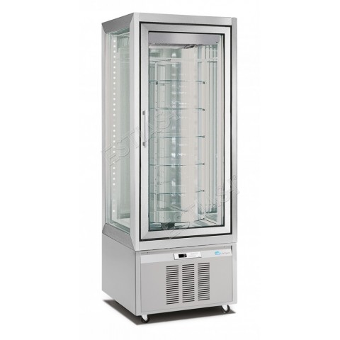 Refrigerated pastry display case  -2 / +15 with rotary shelves SOFT AIR LONGONI