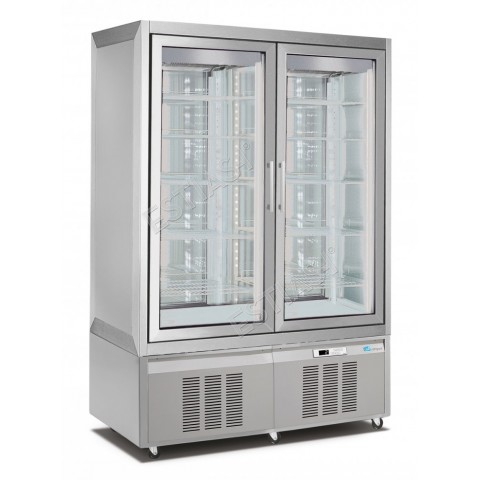 Ψυγείο βιτρίνα συντήρησης γλυκών -2 / +15 με 2 πόρτες SOFT AIR LONGONI