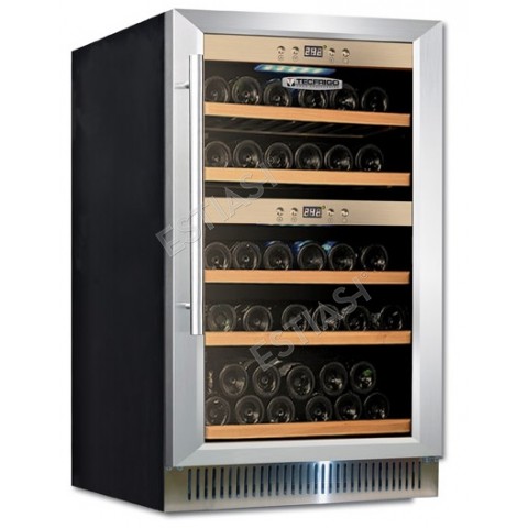 Wine cooler dual temperature Sommelier 43 TECFRIGO