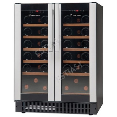 Wine cooler dual temperature WINE 38 TECFRIGO