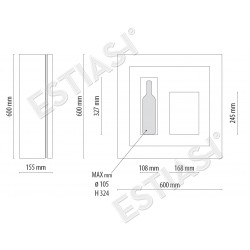 Wine cooler Quadro Vino 12