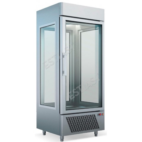 Refrigerated 360° display cabinet