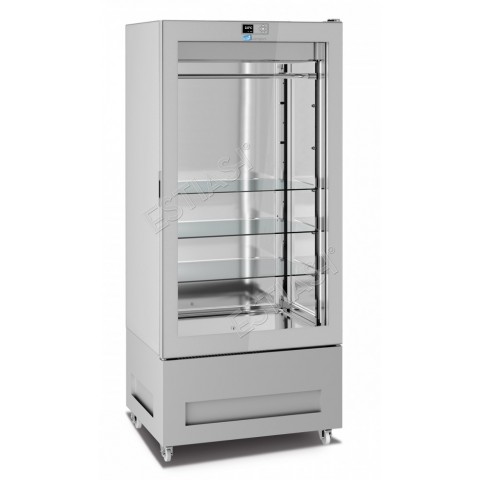 Meat refrigerated display cabinet 600Lt with 1 door & 1.90 height LONGONI
