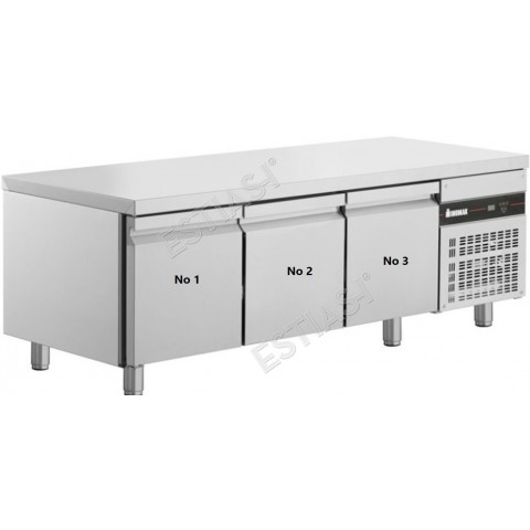 Undercounter Refrigerated Workbench 179 × 70 cm GN 1/1 – INOMAK
