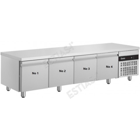 Undercounter Refrigerated Workbench 224 × 70 cm GN 1/1 – INOMAK