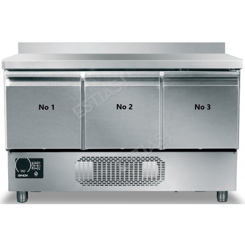 Refrigerated counter 136,5x70cm GINOX