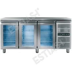 * COPY OF Refrigerated counter 130x60cm GINOX