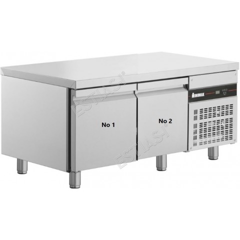 Undercounter Refrigerated Workbench 134.5 × 70 cm GN 1/1 – INOMAK