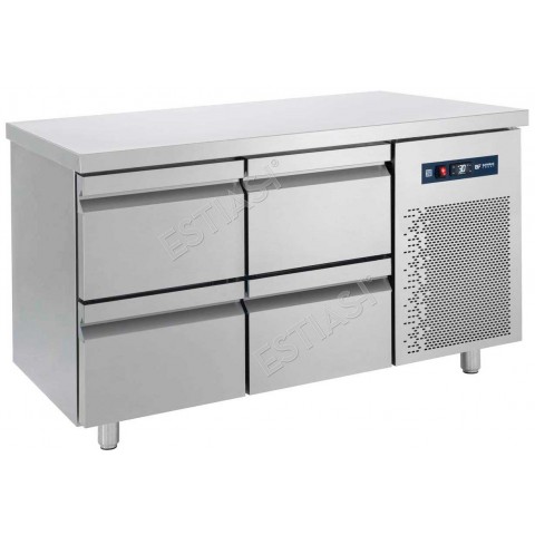 Refrigerated Counter with drawers 124x70cm