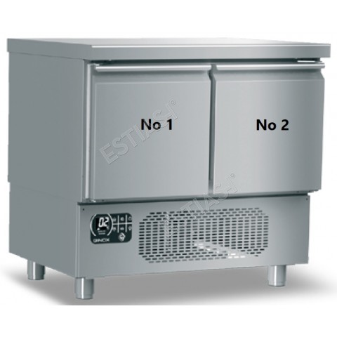 Refrigerated counter 91,5x70cm GINOX
