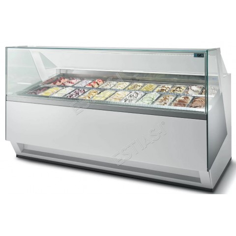 Ice cream display cabinet 18 containers DIVA 170 ISA