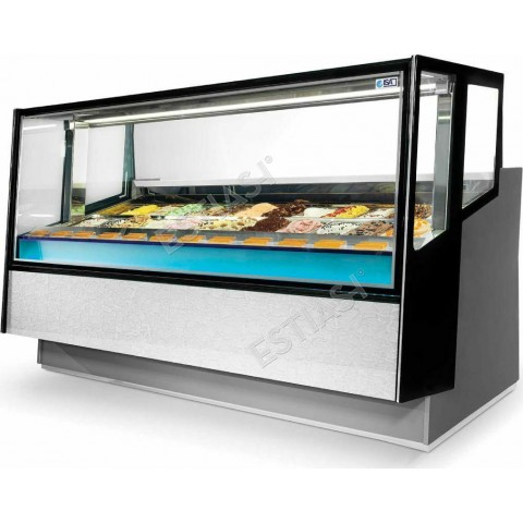 Ψυγείο βιτρίνα παγωτού 12 θέσεων KALEIDO 120 ISA