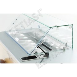 Folding glass