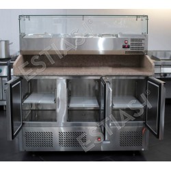 ESTIASI refrigerated pizza counter 137cm