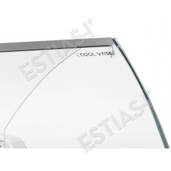 Curved tempered glass top