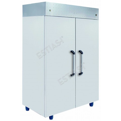 Refrigerated fish cabinet with 2 doors