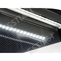 LED lighting in black