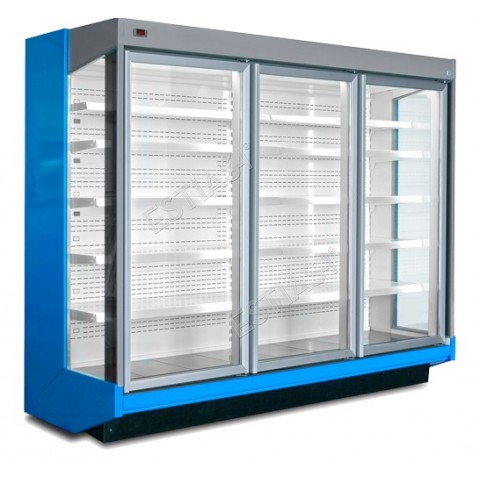 Refrigerated self service with doors 387cm without compressor SSPD 375