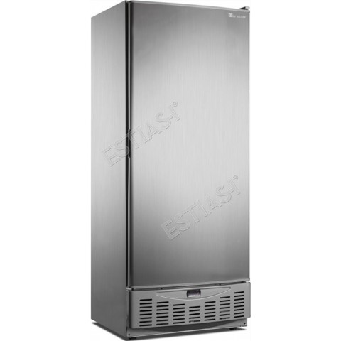 Stainless steel refrigerated cabinet with blind door for GN 2/1 SARO