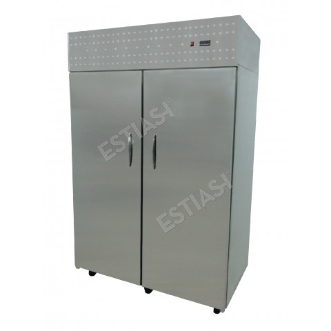 Double doors freezer cabinet for pans 60x80cm