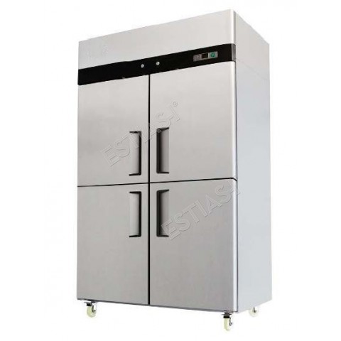 Double refrigerated cabinet 120cm temperature -2