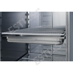 Professional refrigerator, grills with support for GN